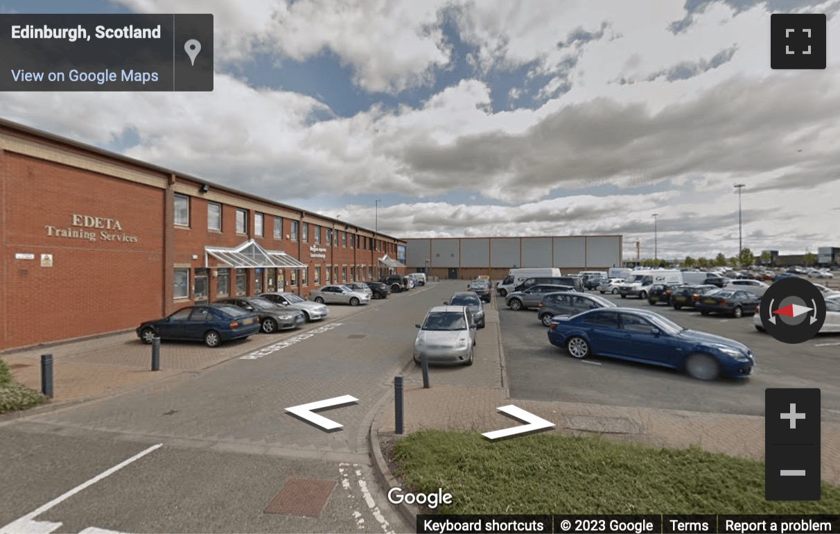 Street View image of Unit 30, 1st Floor, Fleming House, Fort Kinnaird Retail Park, Regus Express, Edinburgh