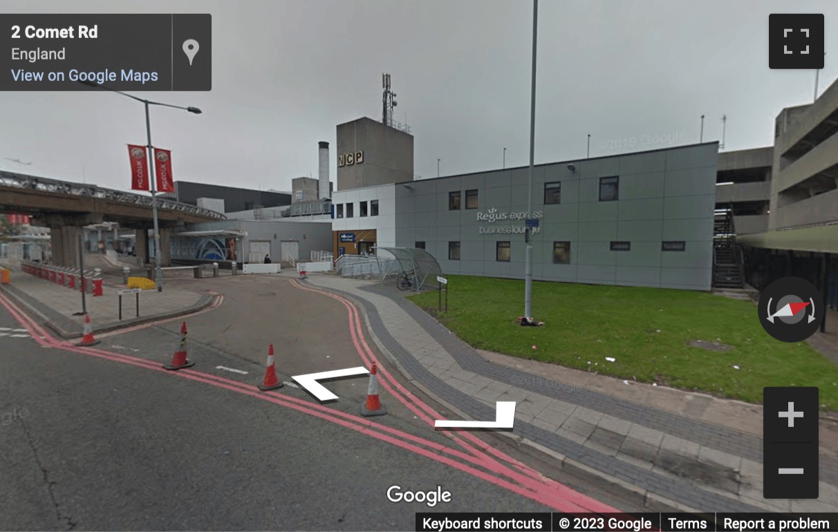 Street View image of Ground Floor, The Comet Building, Birmingham Airport, Regus Express