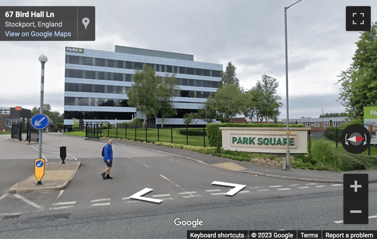 Street View image of Park Square, Bird Hall Lane, Cheadle, Stockport, Cheshire