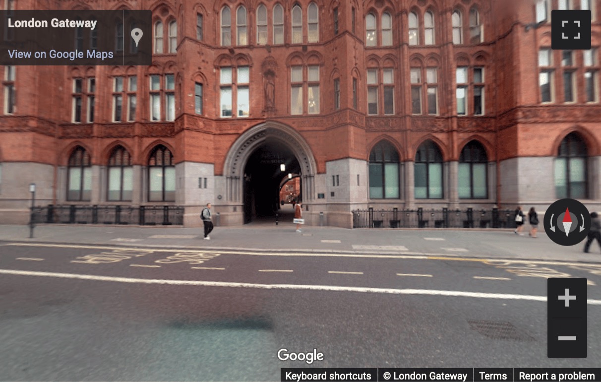 Street View image of Waterhouse Square, 138 Holborn, Central London, EC1N