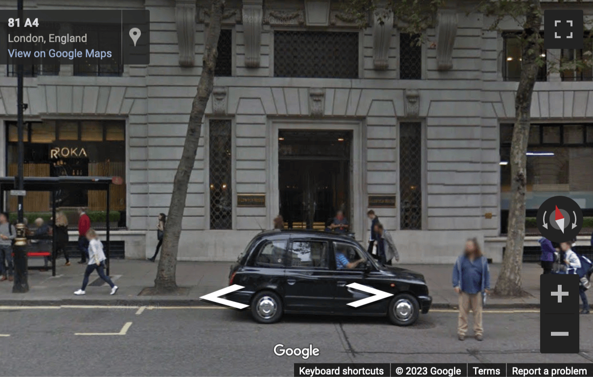 Street View image of Aldwych House, 71-91 Aldwych, Central London, WC2B