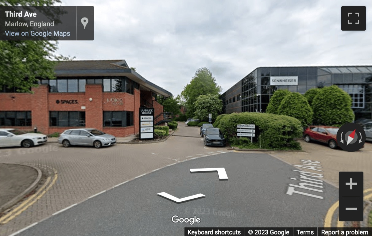 Street View image of Jubilee House, Third Avenue, Globe Park, Marlow, Buckinghamshire