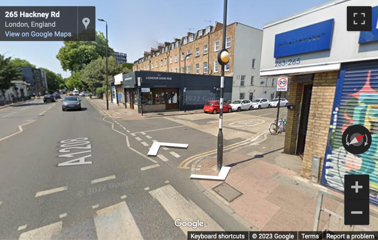 Street View image of Unit 5, The Yard, Yorkton Street, Central London, E2