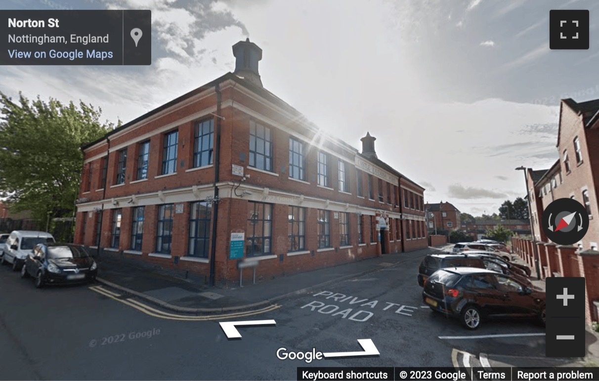 Street View image of Castle Cavendish Works, Dorking Road, Nottingham, Nottinghamshire