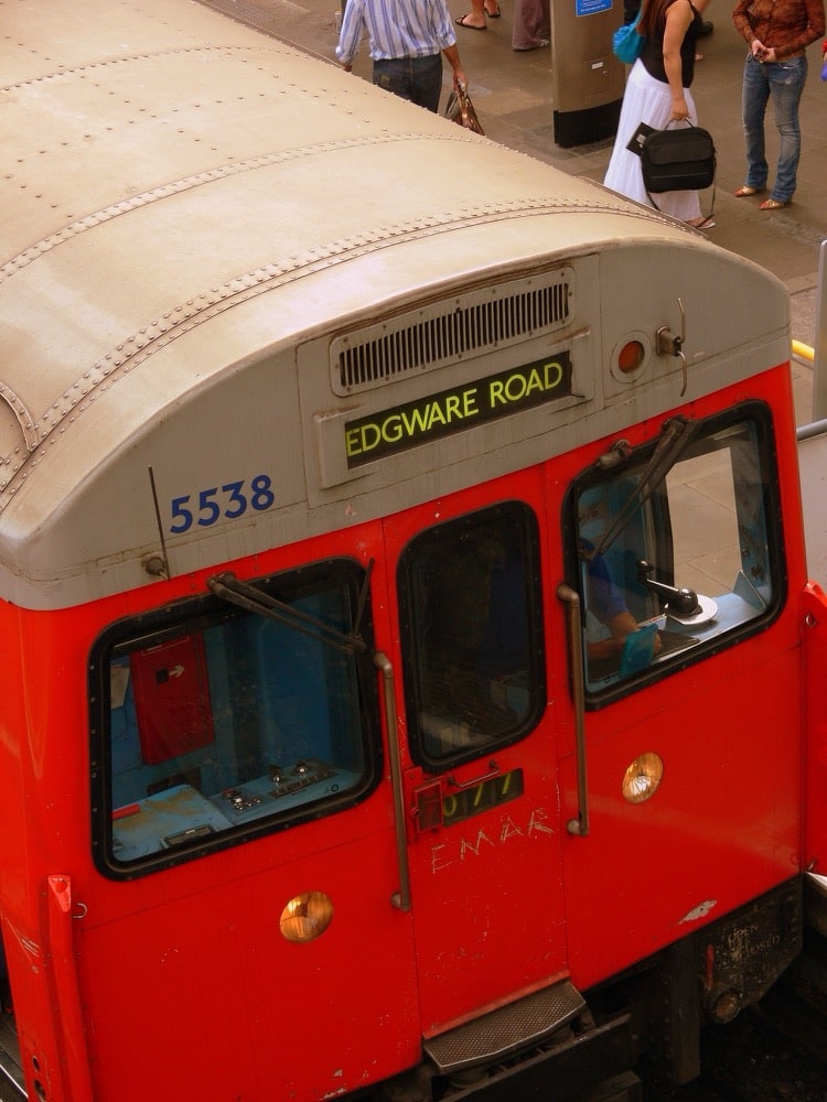 Edgware Tube Train 